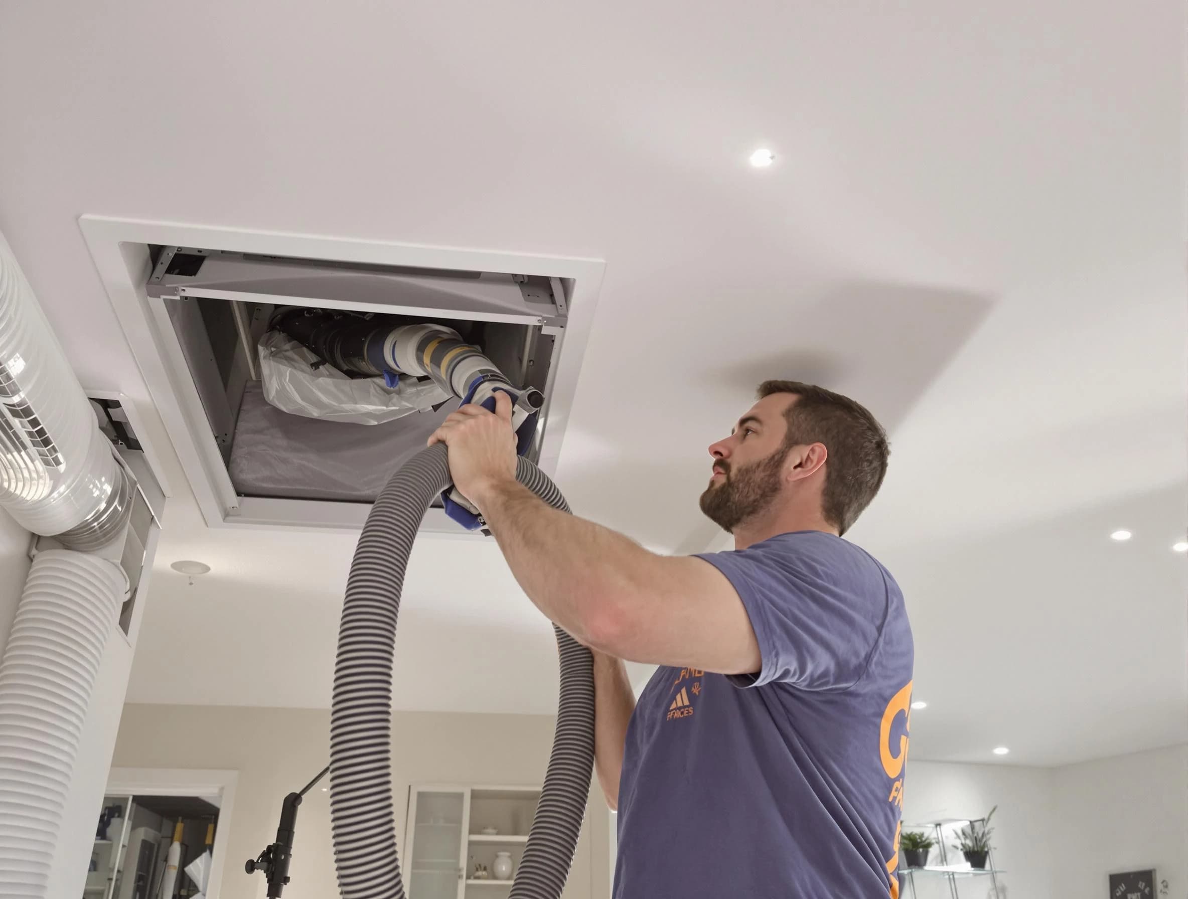 Precision indoor duct cleaning by Alpharetta Air Duct Cleaning in Alpharetta