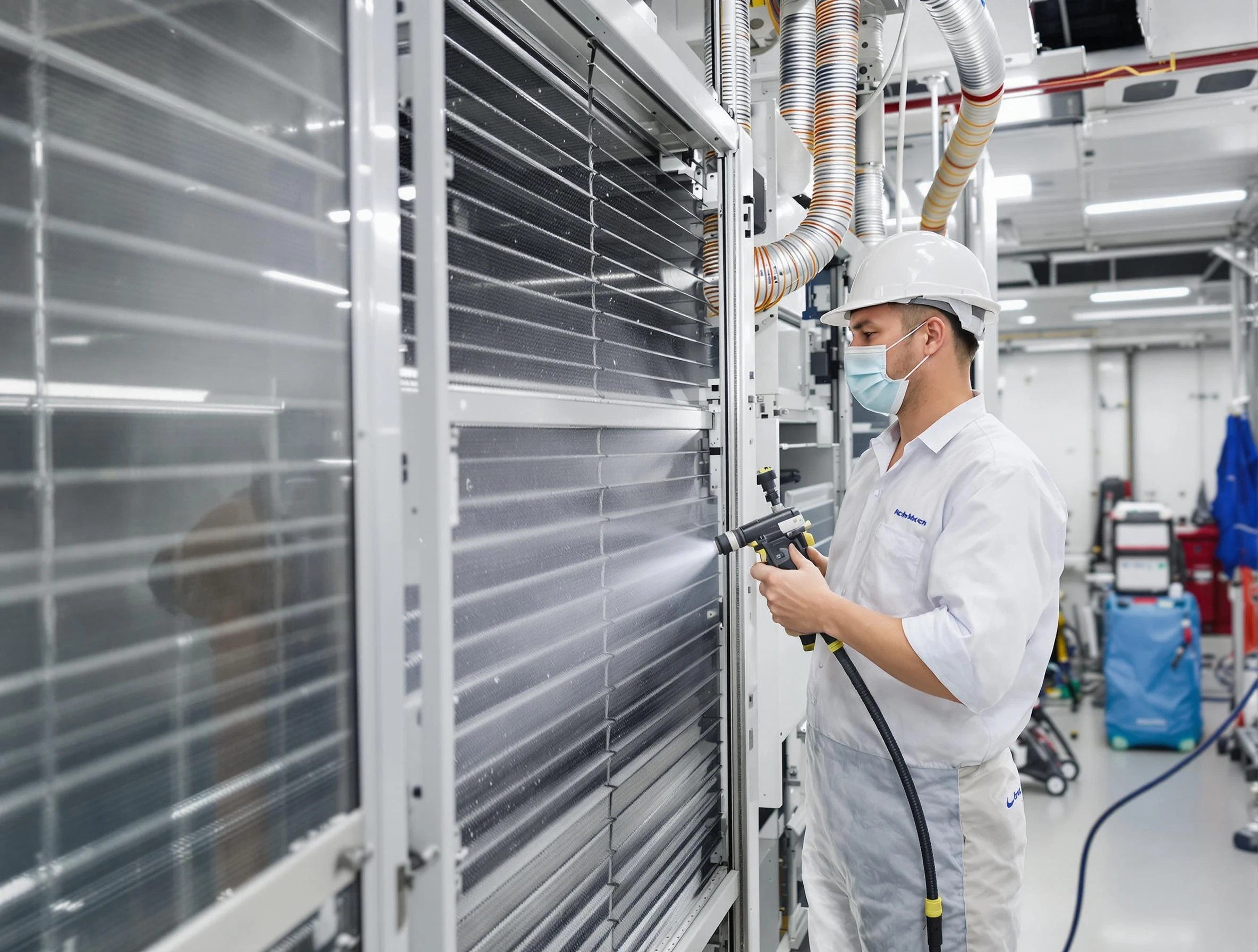 Professional AC coil cleaning by Alpharetta Air Duct Cleaning in Alpharetta